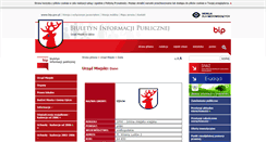 Desktop Screenshot of bip.ujscie.pl